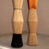 Candelabro Cobre y Negro